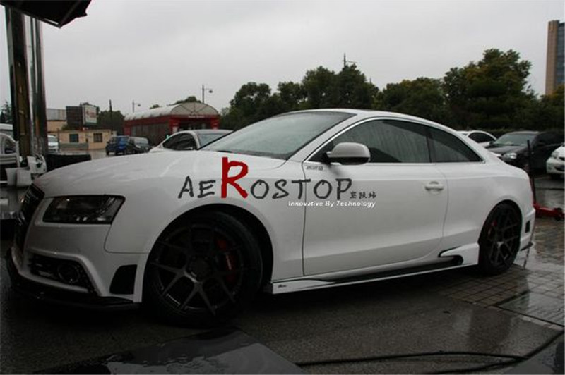 2007+ A5 S5 2D COUPE TOMMYKAIRA ROWEN STYLE SIDE SKIRTS