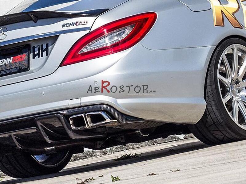 MERCEDES-BENZ C218 CLS-CLASS  CLS63 AMG RENNTECH REAR DIFFUSER