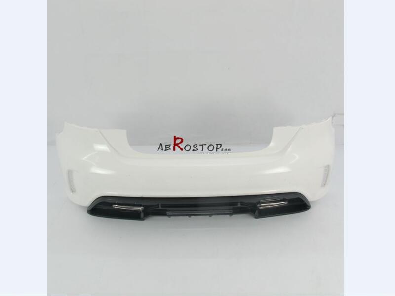 W176 A250 STYLE REAR BUMPER WITHOUT DIFFUSER