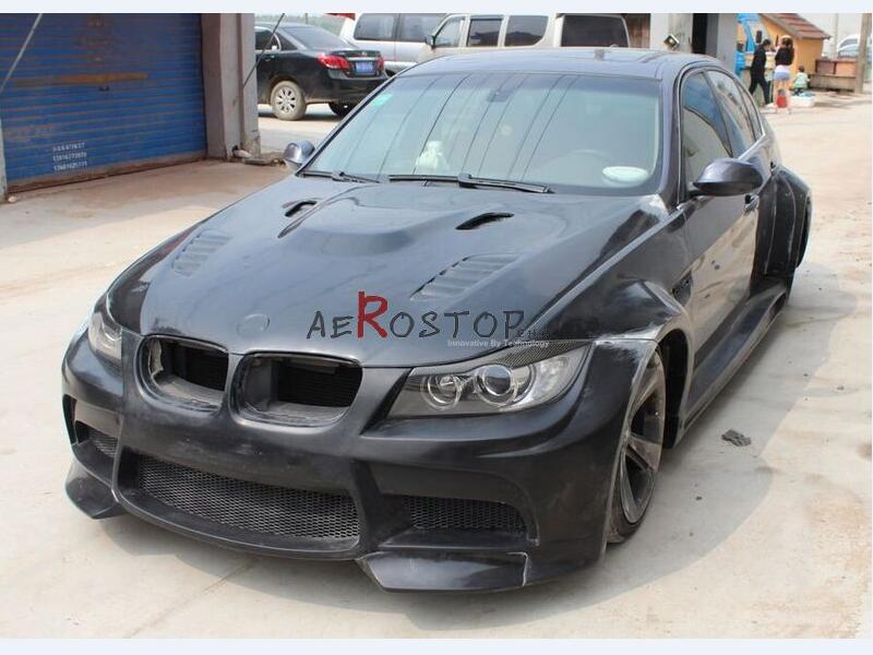 BMW E90 3-SERIES LCI VORSTEINER GTRS4 STYLE WIDE FRONT BUMPER