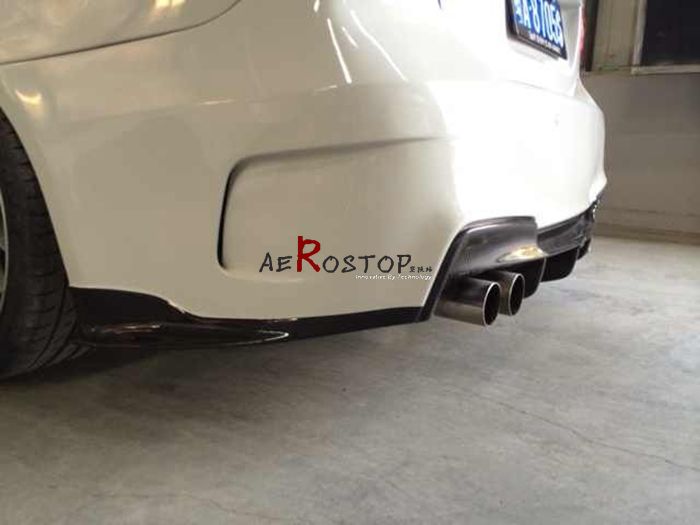 BMW E90 3-SERIES LCI 1M REVOZPORT STYLE REAR BUMPER EXTENSIONS