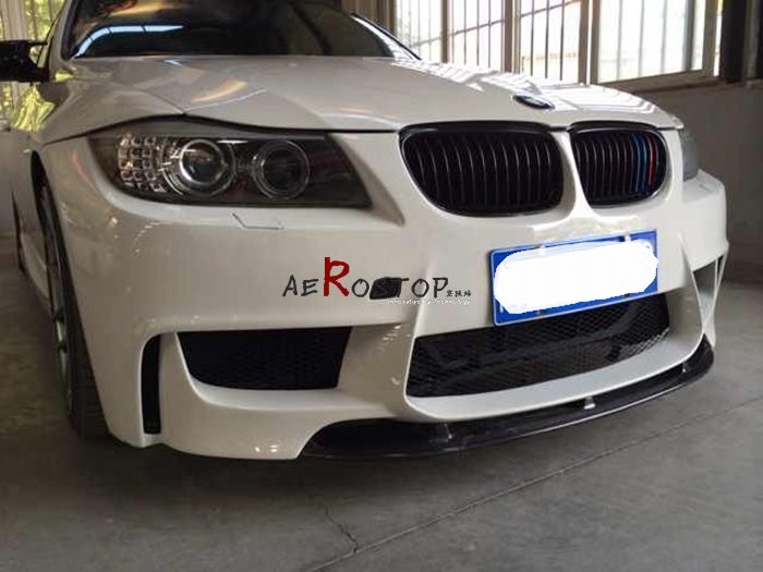 BMW E90 3-SERIES LCI RZS TYPE-1 STYLE FRONT BUMPER LIP