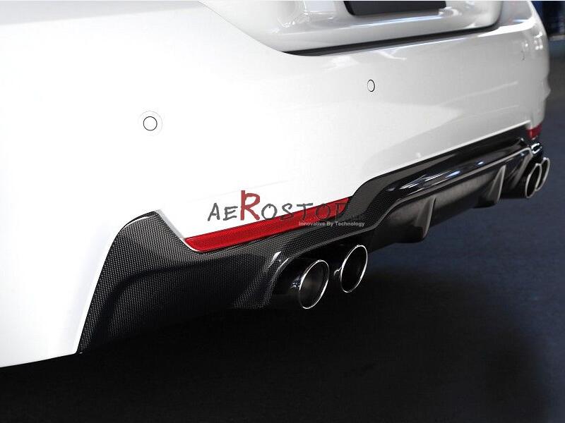 BMW F32 F33 F36 4-SERIES 3D DESIGN STYLE REAR DIFFUSER