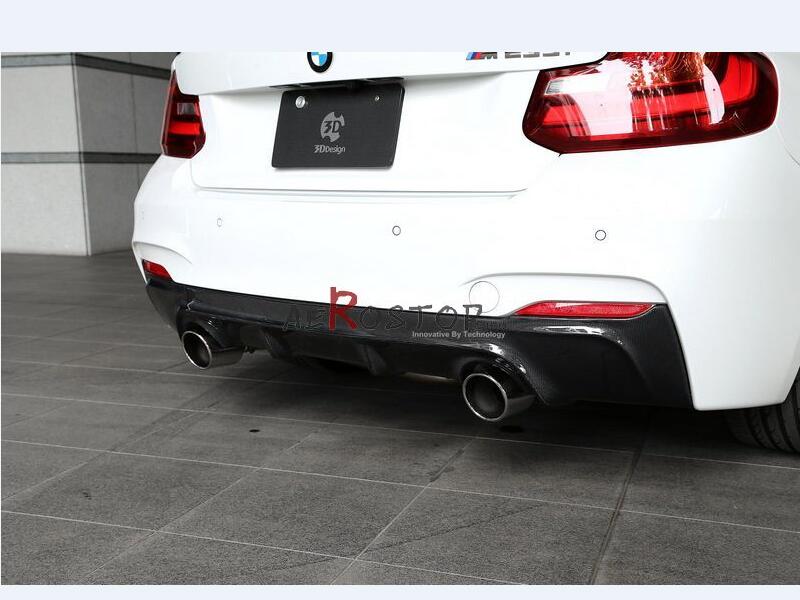 BMW F22 2-SERIES M235I 3D DESIGN STYLE REAR DIFFUSER