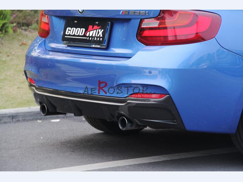 BMW F22 2-SERIES M235I EXOTICS TUNING STYLE REAR DIFFUSER