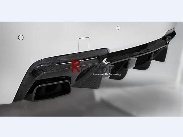 F10 F18 5-SEIRES VORSTEINER STYLE REAR DIFFUSER FOR M-TECH REAR BUMPER