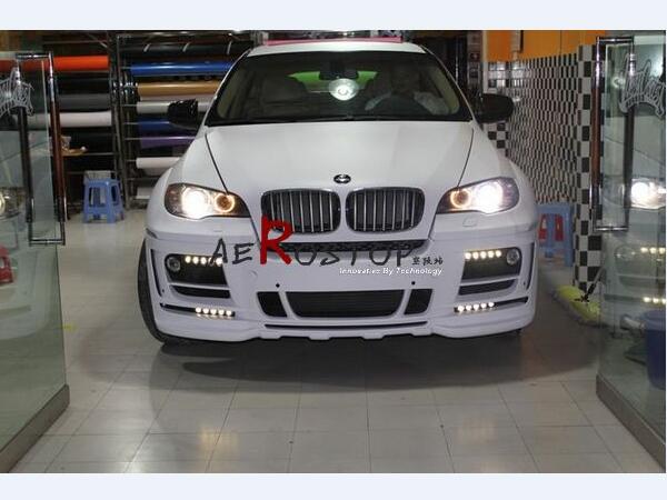 BMW E71 X6 HAMANN TYCOON EVO STYLE TYPE-2 WIDE FRONT BUMPER WITH DRL