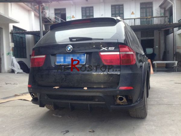 BMW E70 X5 M STYLE WIDE REAR BUMPER