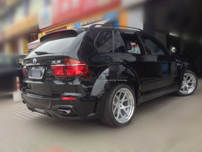 BMW E70 X5 X5M PRIOR DESIGN PDX5 STYLE REAR FENDER FLARE