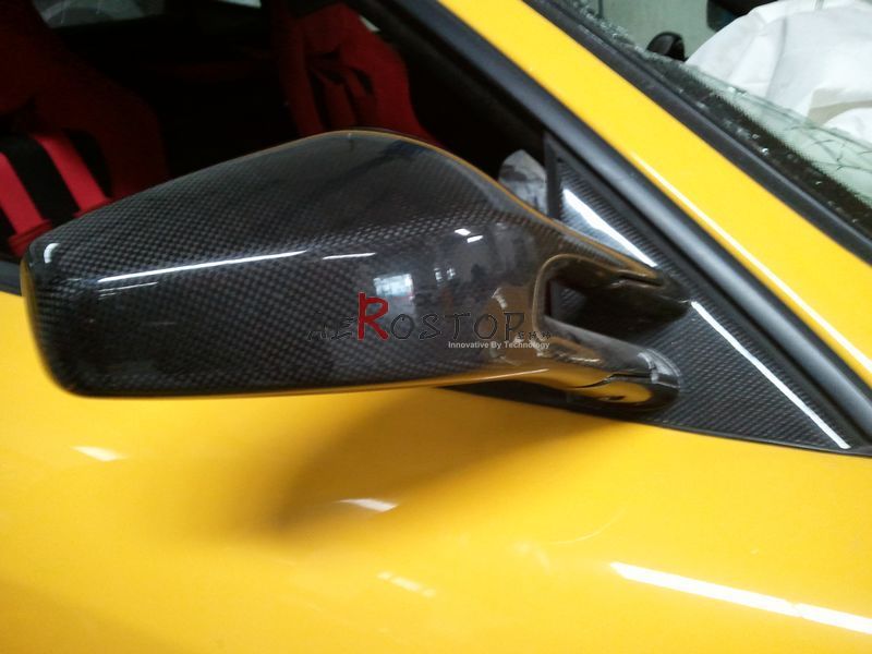 F430 SCUDERIA STYLE MIRROR FRAME WITH BASE (REPLACMENT)
