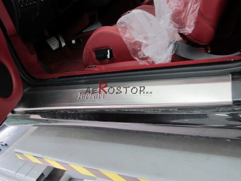 F430 DOOR SILL PANEL WITH LETTER (REPLACEMENT)