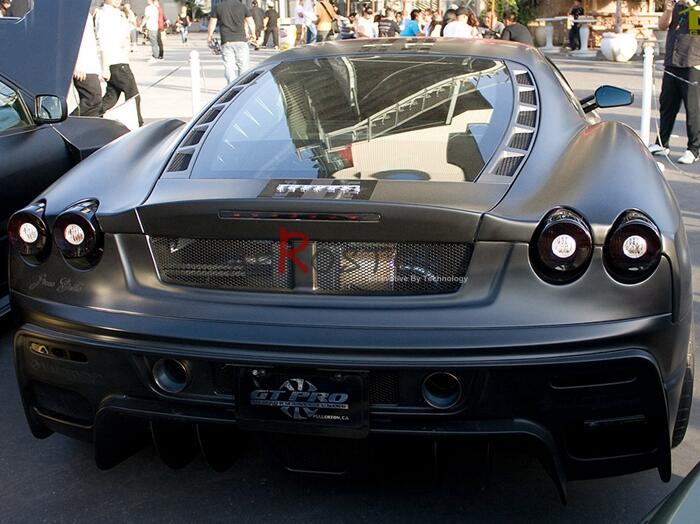 F430 ASI STYLE REAR BUMPER