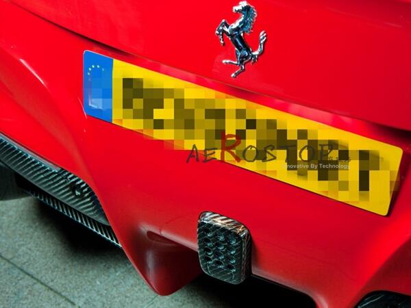 F12 BERLINETTA REVOZPORT STYLE REAR BRAKE LAMP COVER