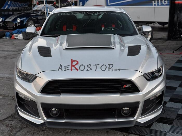 2015- MUSTANG ROUSH STYLE HOOD SIDE VENTS
