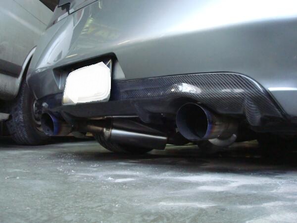 G35 2D DTM STYLE REAR DIFFUSER COVER