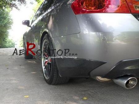 2008-2012 G25 G35 G37 JDM STYLE REAR BUMPER EXTENSION