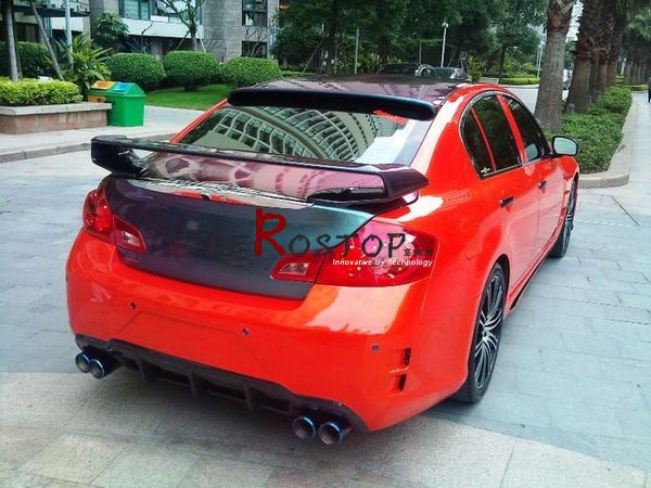 2008-2012 G25 G35 G37 R35-GTR STYLE REAR SPOILER