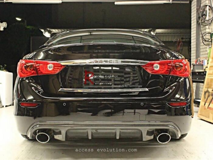 Q50 ACCESS EVOLUTION STYLE REAR DIFFUSER