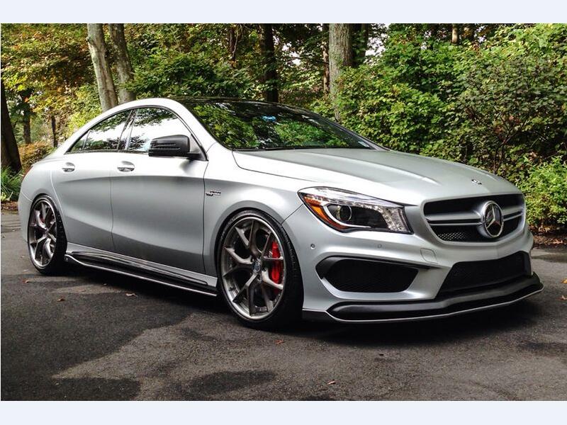 W117 CLA250 CLA45 REVOZPORT STYLE FRONT SPLITTER