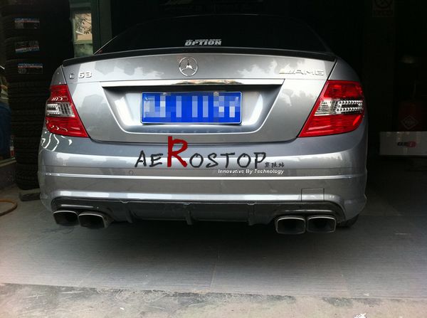 2008-2010 C63 AMG OEM STYLE REAR DIFFUSER