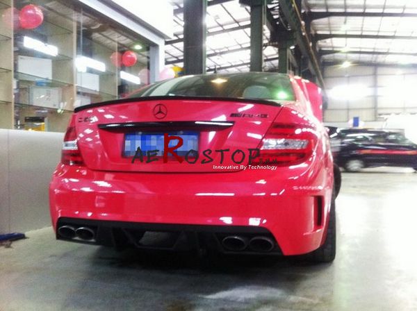 2008-2010 C63 AMG BLACK SERIES STYLE REAR BUMPER