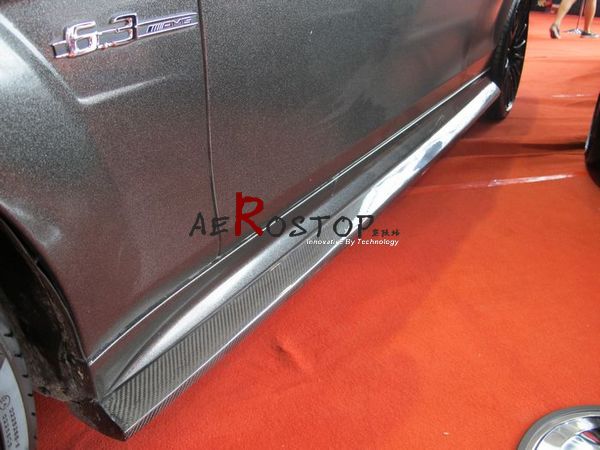 2008-2013 C63 507 SEDAN/COUPE AMG VORSTEINER STYLE SIDE SKIRT EXTENSIONS