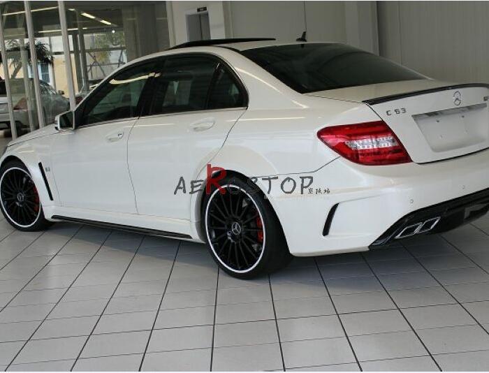 2011+ W204 C-CLASS C63 AMG 4D BLACK SERIES REAR FENDER FLARE