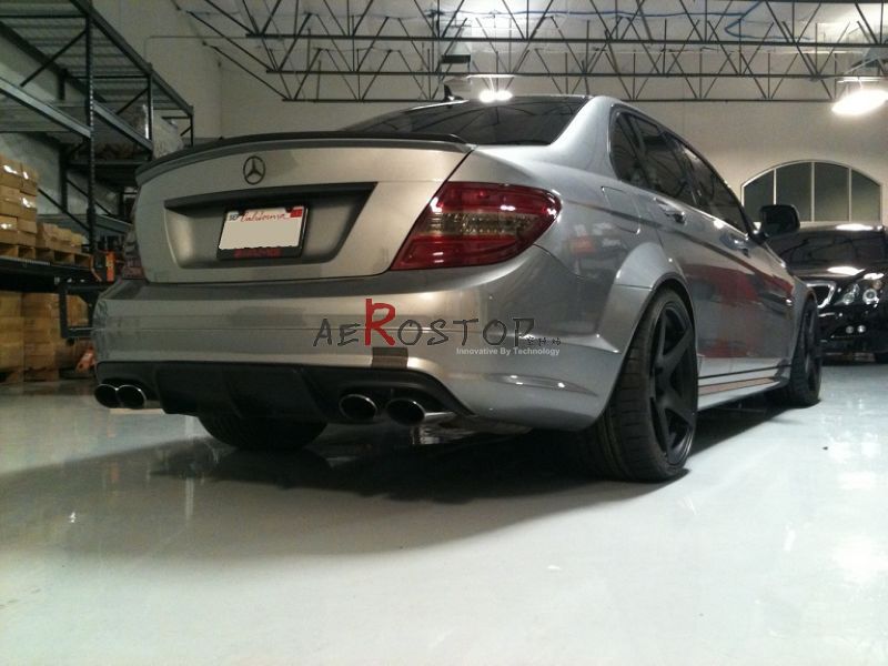 2008-2010 C63 AMG ARKYM STYLE REAR DIFFUSER