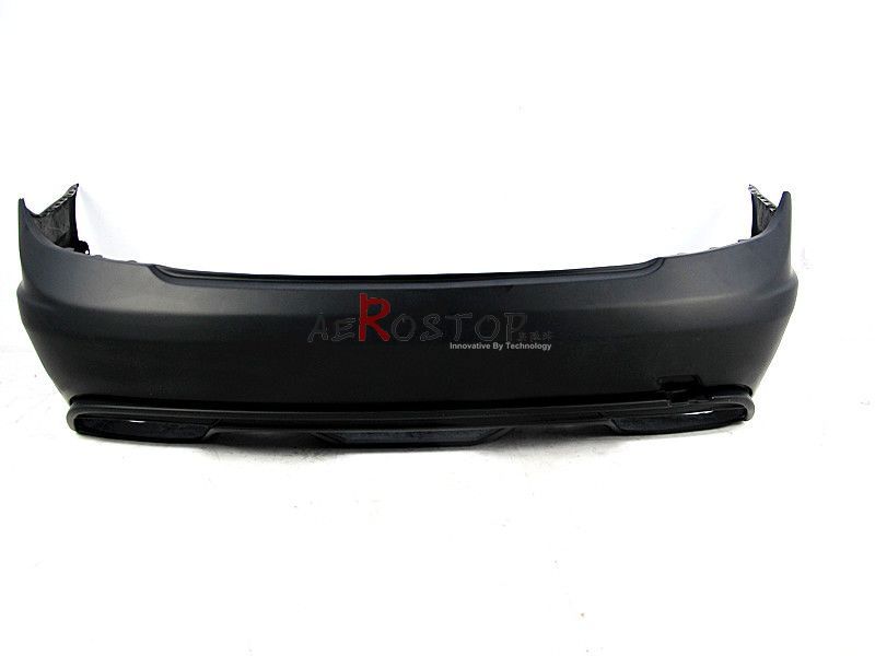 2011+ W204 SEDAN/COUPE PRIOR DESIGN STYLE REAR BUMPER WITH DIFFUSER