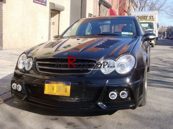 2003-2008 MERCEDES-BENZ W209 CLK-CLASS WALD STYLE FRONT BUMPER