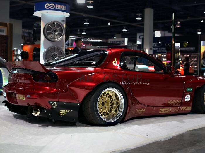 RX7 FD3S ROCKET BUNNY WIDE AERO STYLE TRUNK WING