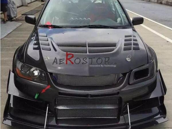 EVOLUTION VIII IX EVO 8 9 VOLTEX CYBER EVO HOOD (TRACK VERSION)