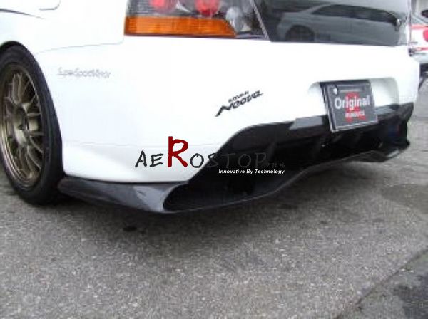 EVOLUTION IX EVO 9 VOLTEX REAR DIFFUSER WITH FITTING KITS