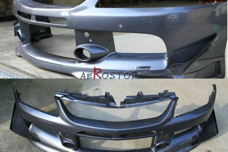 EVOLUTION IX EVO 9 ARS STYLE CANARD (FOR STOCK BUMPER)