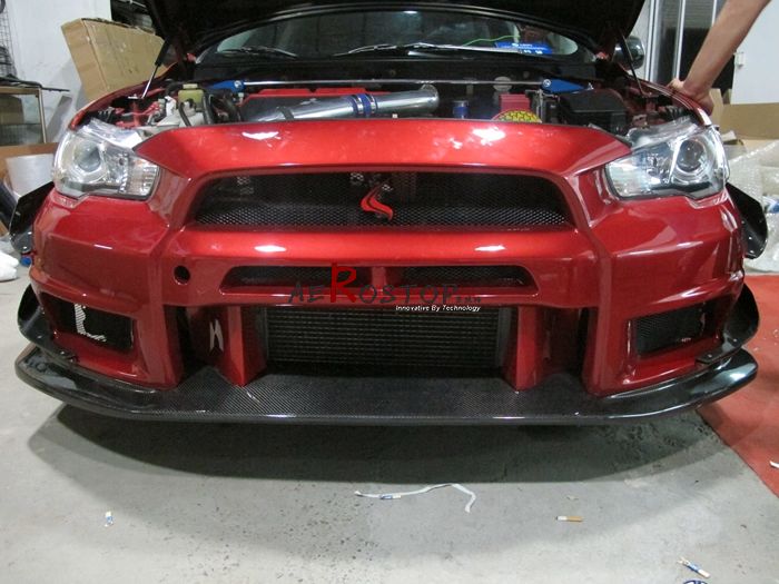 EVOLUTION X EVO 10 VARIS 09 VER STYLE FRONT BUMPER