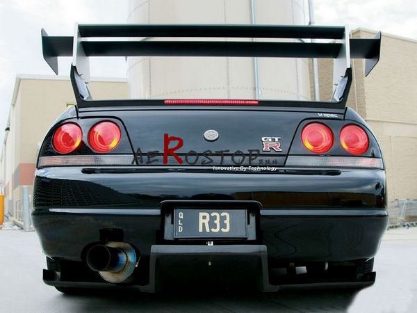 R33 GTR TOP-SECRET TYPE-2 REAR DIFFUSER WITH FITTING KITS 5PCS