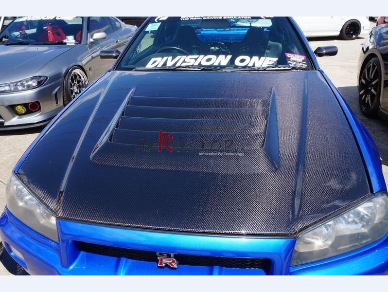 R34 GTR NISMO HOOD