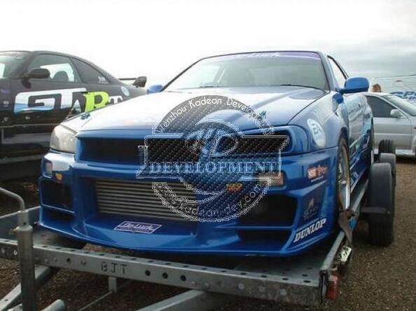 R34 VENTED HEADLIGHT AIR INTAKE