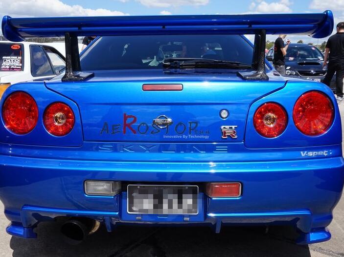 R34 GTR STYLE REAR SPOILER WITH JUN BASE