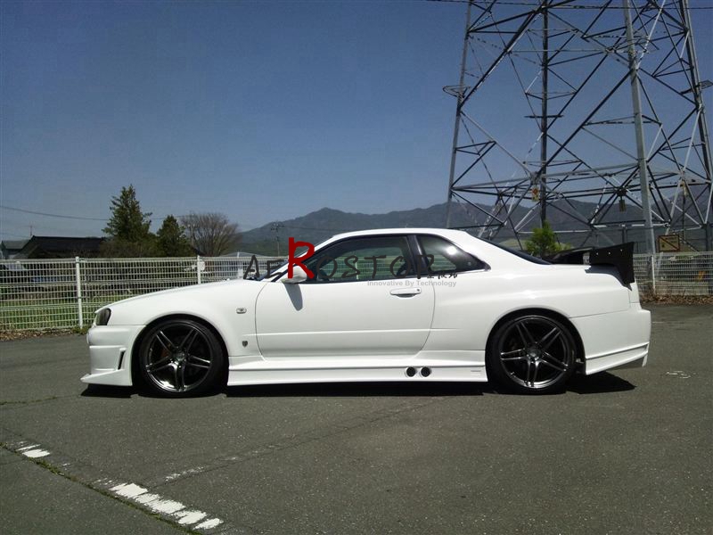 R34 GTR VEILSIDE VS-GT SIDE SKIRTS