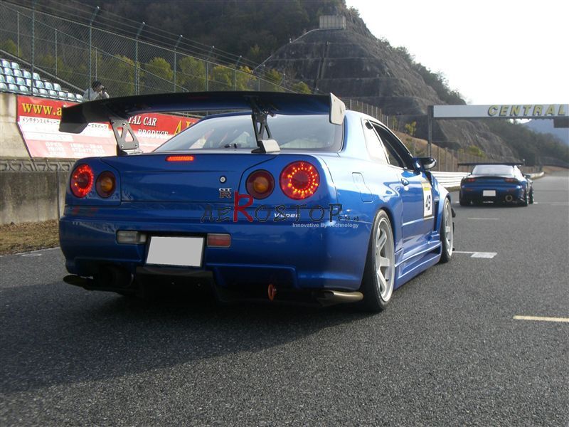 R34 TOP SECRET STYLE GT WING