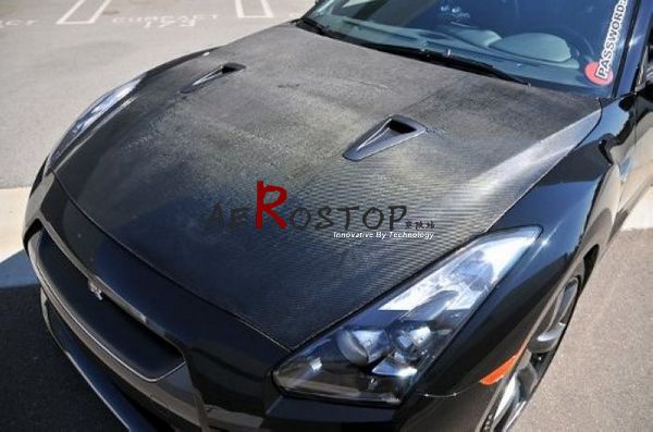 R35 GTR OE STYLE HOOD