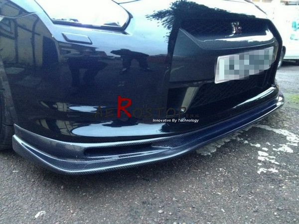 2008-2011 R35 GTR OEM STYLE FRONT LIP WITH UNDERTRAY