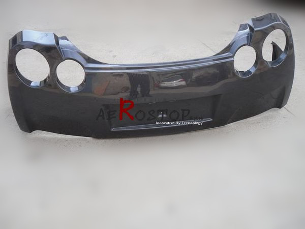 2008-2010 R35 GTR OEM STYLE REAR BUMPER WITH LIP