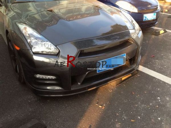 2012- R35 GTR OEM STYLE FRONT BUMPER WITHOUT LED LAMP