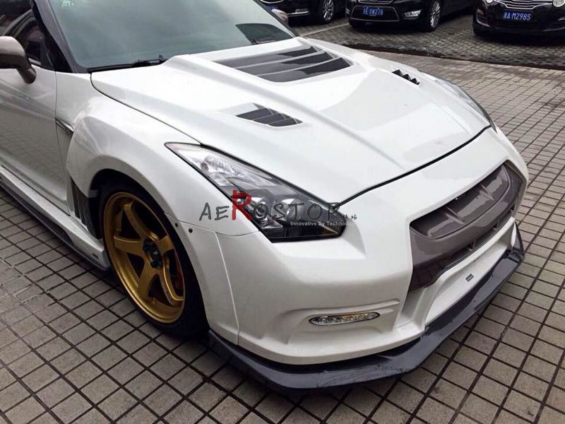 R35 GTR VARIS 13 VER FRONT BUMPER