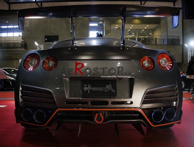 R35 GTR VARIS 13 VER REAR DIFFUSER VERTICAL FIN 4PCS