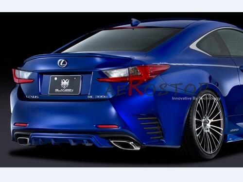 2014- LEXUS RC F-SPORT SILKBLAZE GLANZEN STYLE REAR LIP