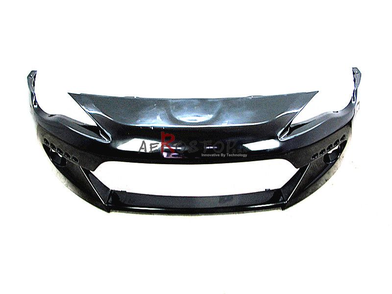 FT86 GT86 FRS BRZ ROCKET BUNNY VER.2 STYLE FRONT BUMPER W/ DRL & SPLITTER RODS