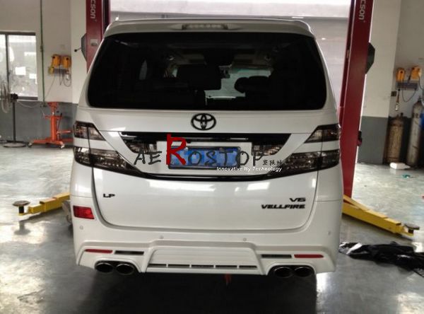 VELLFIRE ADMIRATION RICERCATO TYPE REAR BUMPER